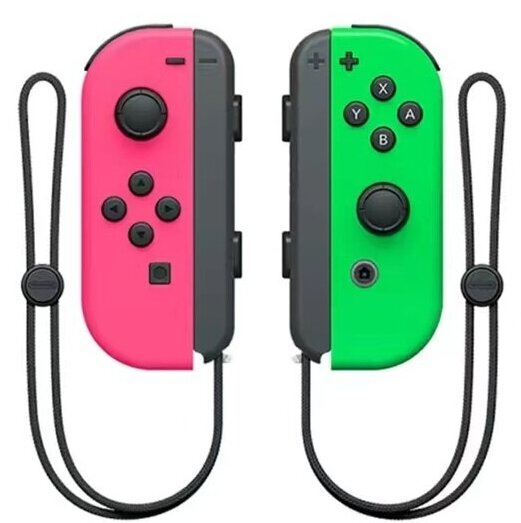 Геймпад Nintendo Switch Joy-Con зелено-розовый
