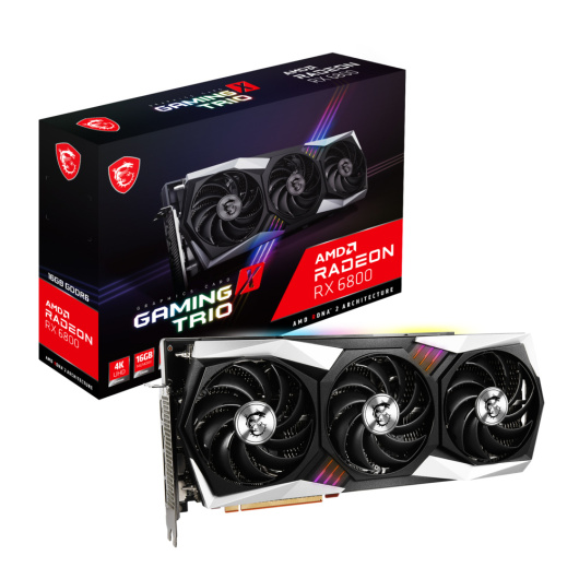 Видеокарта MSI Radeon RX 6800 XT GAMING X TRIO 16GB