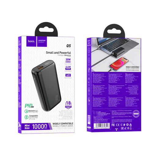 Внешний аккумулятор HOCO Q5 10000mAh PD 30Вт