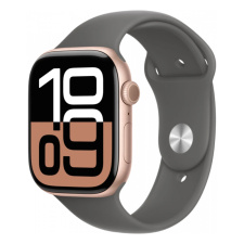 Apple Watch Series 10 Умные часы Apple Watch Series 10 46 мм Rose Gold Aluminium Case with Sport Band Stone Gray S/M watch