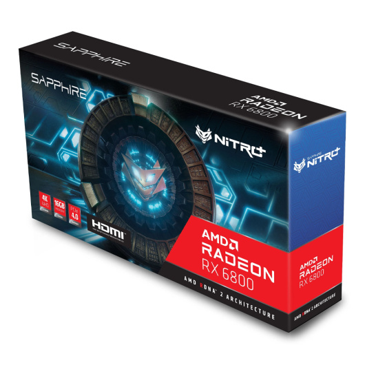 Видеокарта Sapphire NITRO+ RX 6800 11305-01-20G