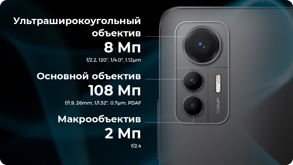 Xiaomi 12 Lite 8/128Gb Зеленый Global Version