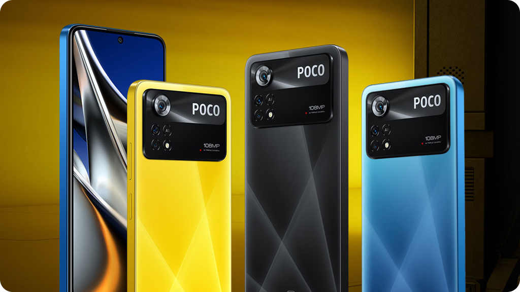 Xiaomi Poco X4 Pro 5G 6/128 Черный Global Version