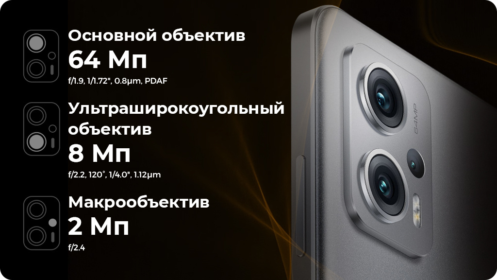 Xiaomi Poco X4 GT 5G 8/256Gb Черный Global Version