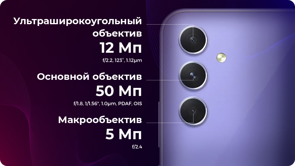 Samsung Galaxy A54 5G 8/128GB Белый (Global Version)