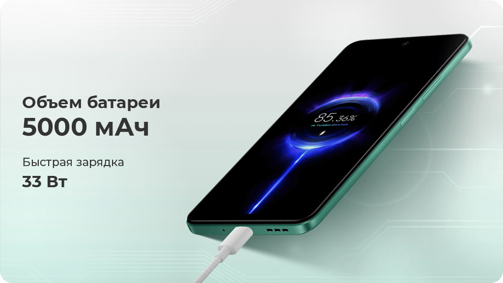 Xiaomi Redmi Note 12 5G 6/128Gb Черный Global