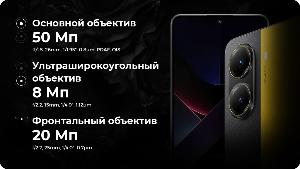 Xiaomi Poco X7 Pro 5G 12/256Gb Global Желтый