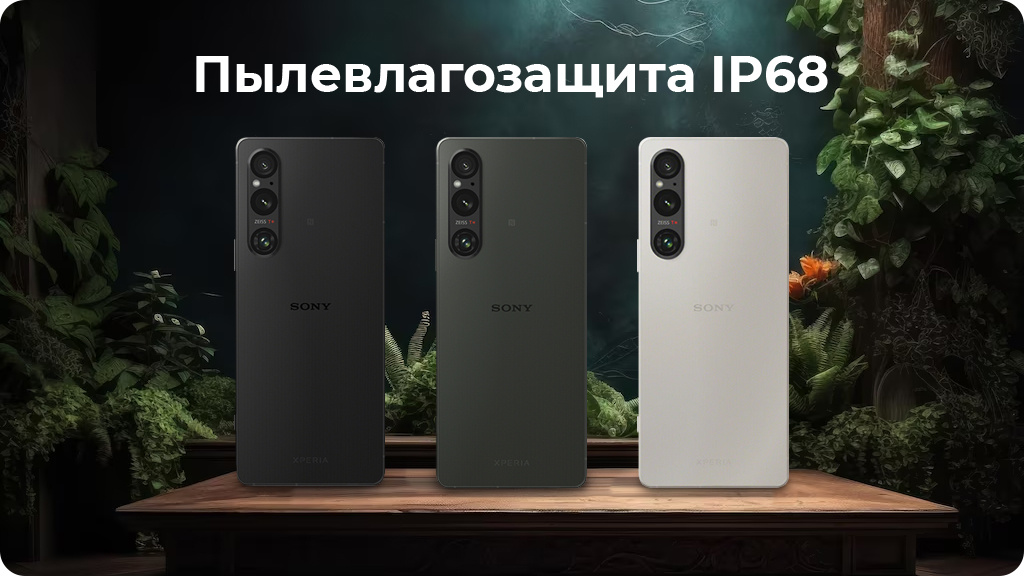 Sony Xperia 1 V 12/256Gb Черный Global Version